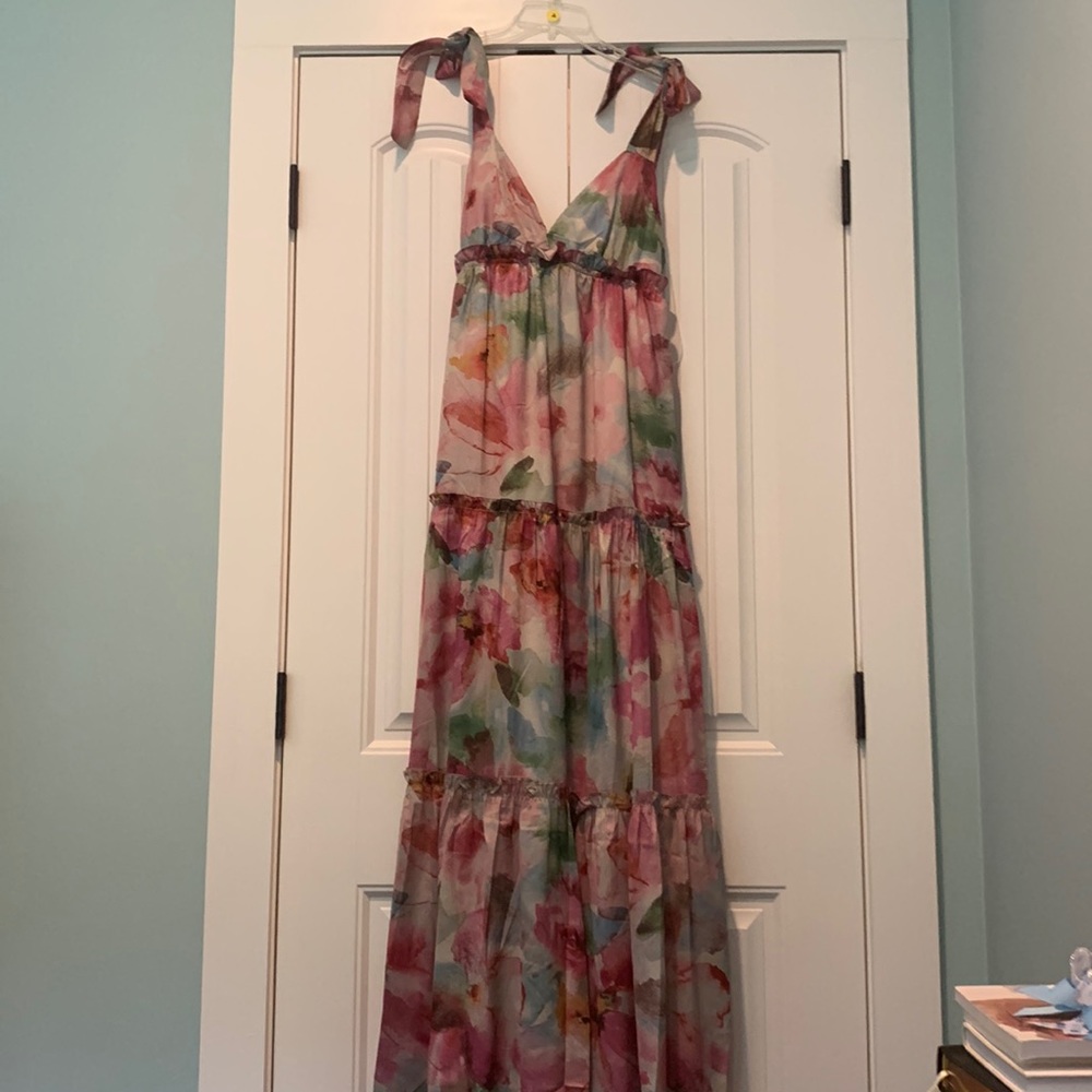 multicolored formal dress new with tags size small